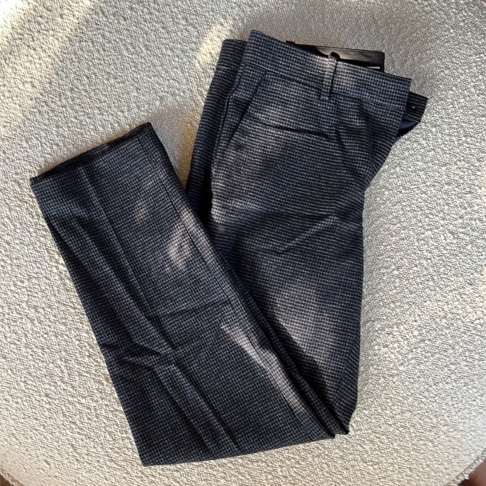 Ann Taylor Petite Crosshatch Trousers